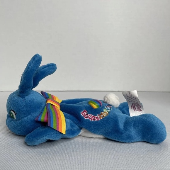 Lisa Frank Blue Boopsidoodle Bunny Beenie Baby! 💕✨ - Picture 2 of 9